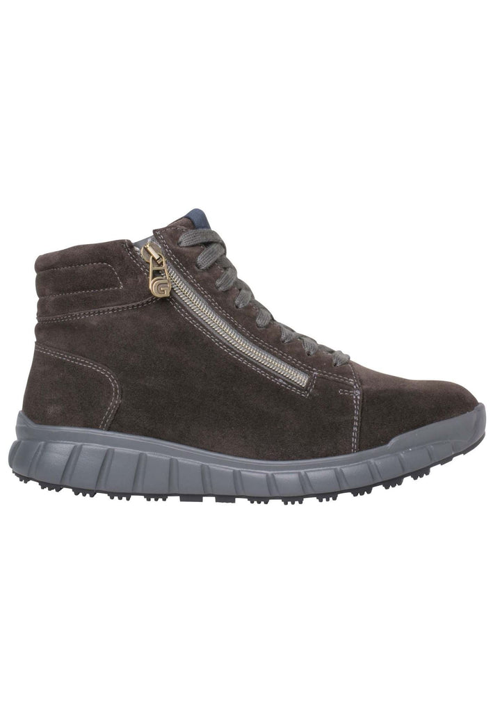 Ganter Stiefelette Veloursleder Antrazit
