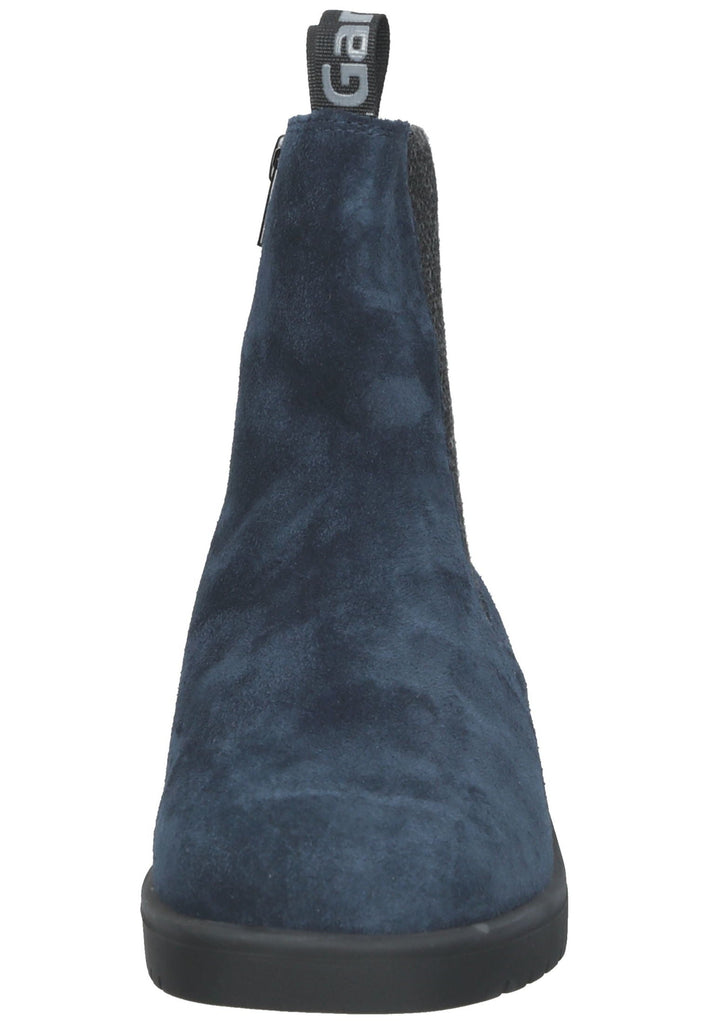 Ganter Stiefelette Veloursleder Blau Warmfutter