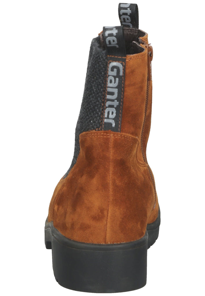 Ganter Stiefelette Veloursleder Tabacco Warmfutter