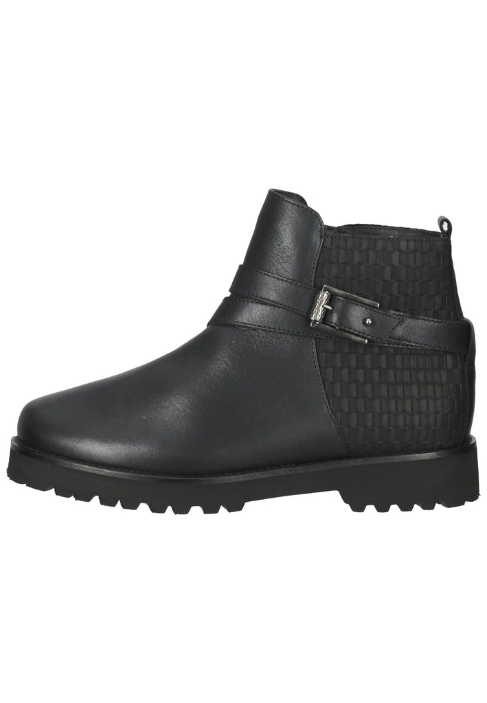 Stiefeletten Ganter Stiefelette Nubuk / Naturleder Schwarz