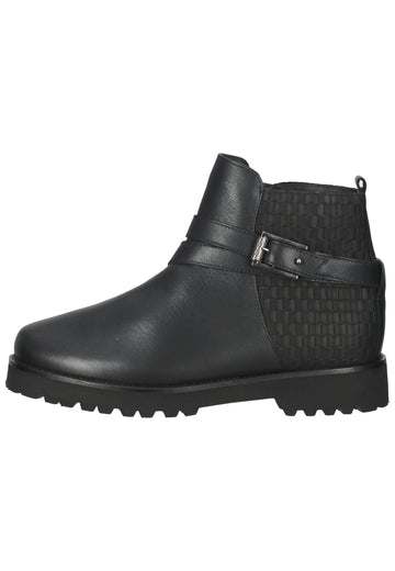 Stiefeletten Ganter Stiefelette Nubuk / Naturleder Schwarz