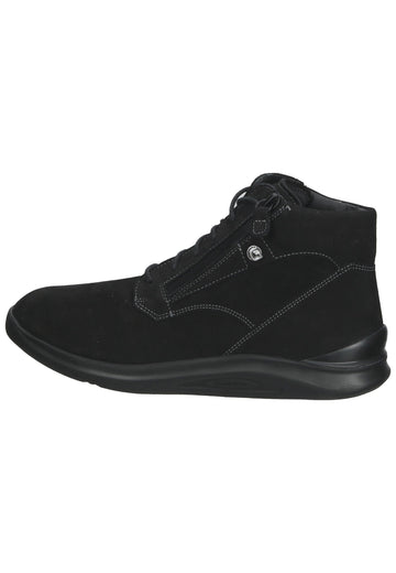 Stiefeletten Ganter Stiefelette Nubukleder Schwarz