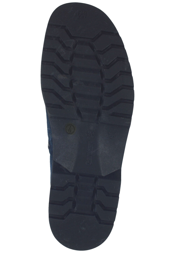 Stiefeletten Ganter Stiefelette Veloursleder Blau Warmfutter