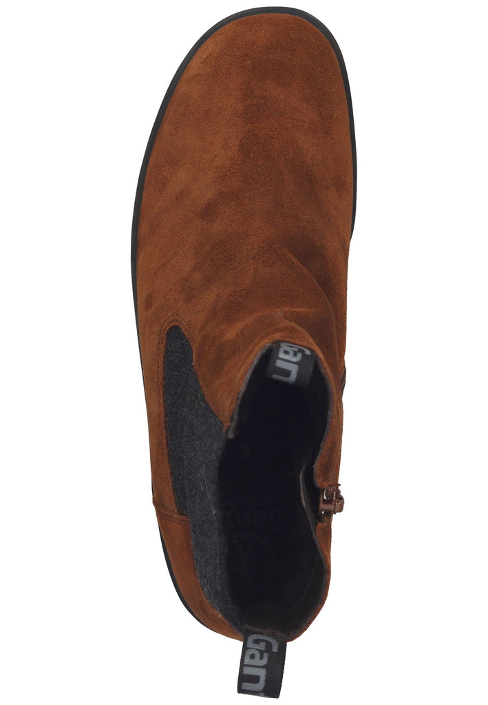 Stiefeletten Ganter Stiefelette Veloursleder Tabacco Warmfutter