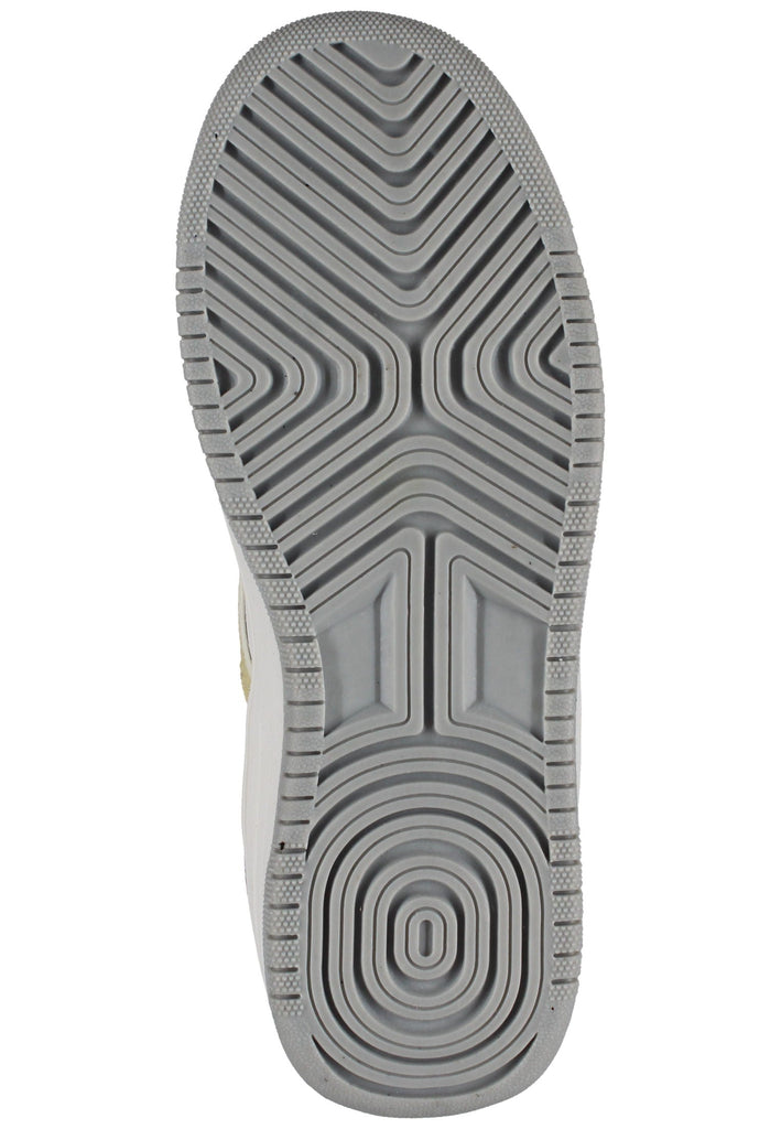 GAP Sneaker Lederimitat/Mesh Weiß Kombi