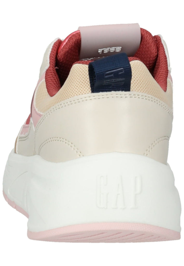 GAP Sneaker Lederimitat/Textil Beige/Pink