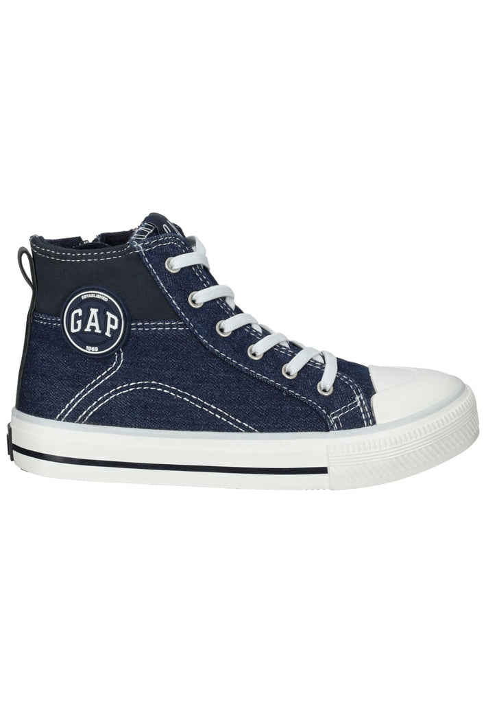 GAP Sneaker Lederimitat/Textil Blau