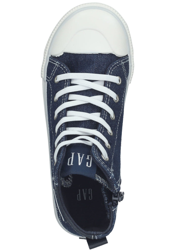 GAP Sneaker Lederimitat/Textil Blau