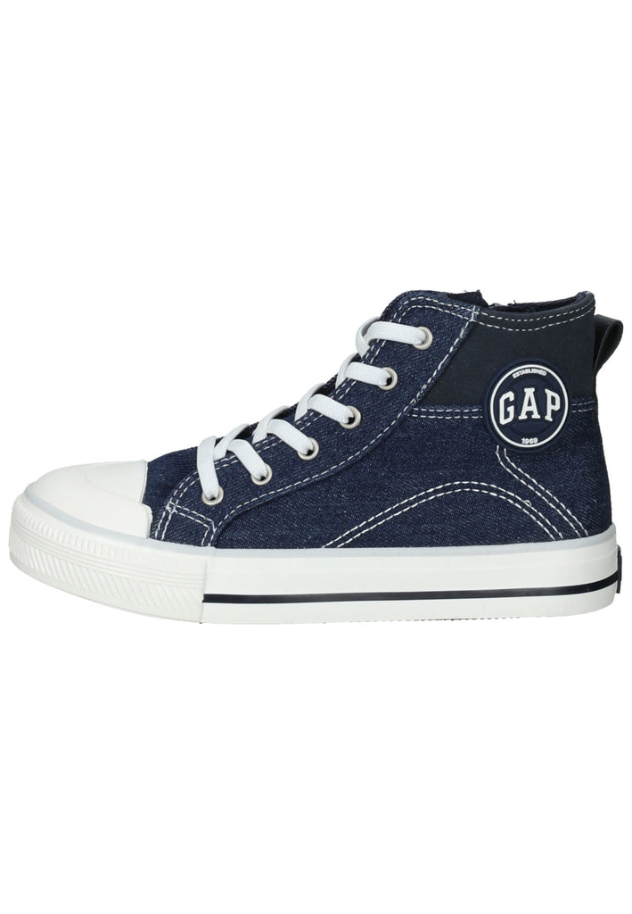 GAP Sneaker Lederimitat/Textil Blau
