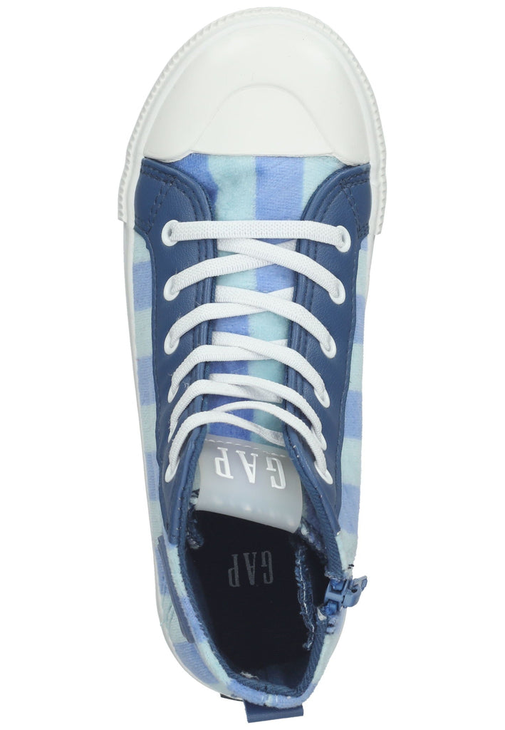 GAP Sneaker Lederimitat/Textil Hellblau