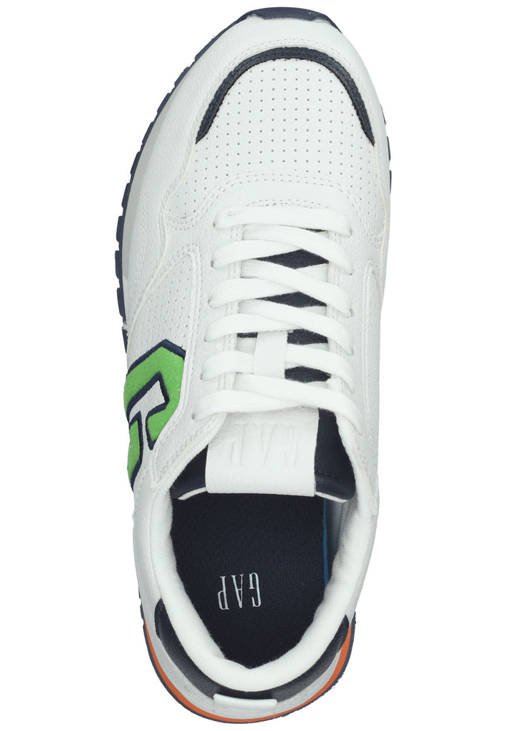 GAP Sneaker Lederimitat Weiß