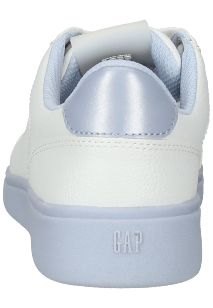 GAP Sneaker Lederimitat Weiß/Blau