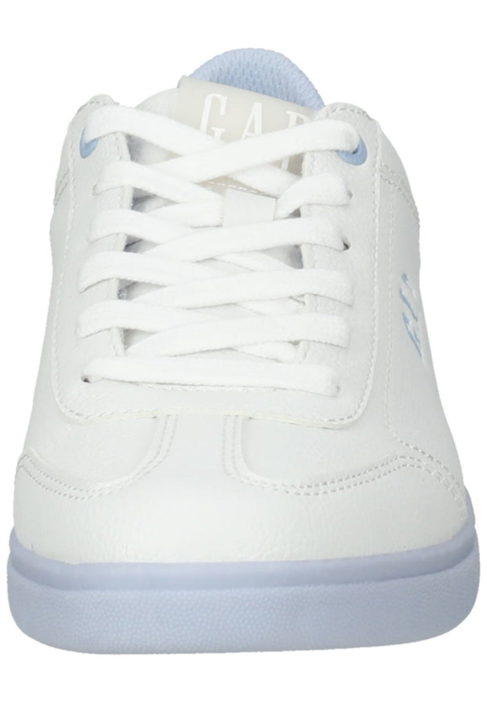 GAP Sneaker Lederimitat Weiß/Blau