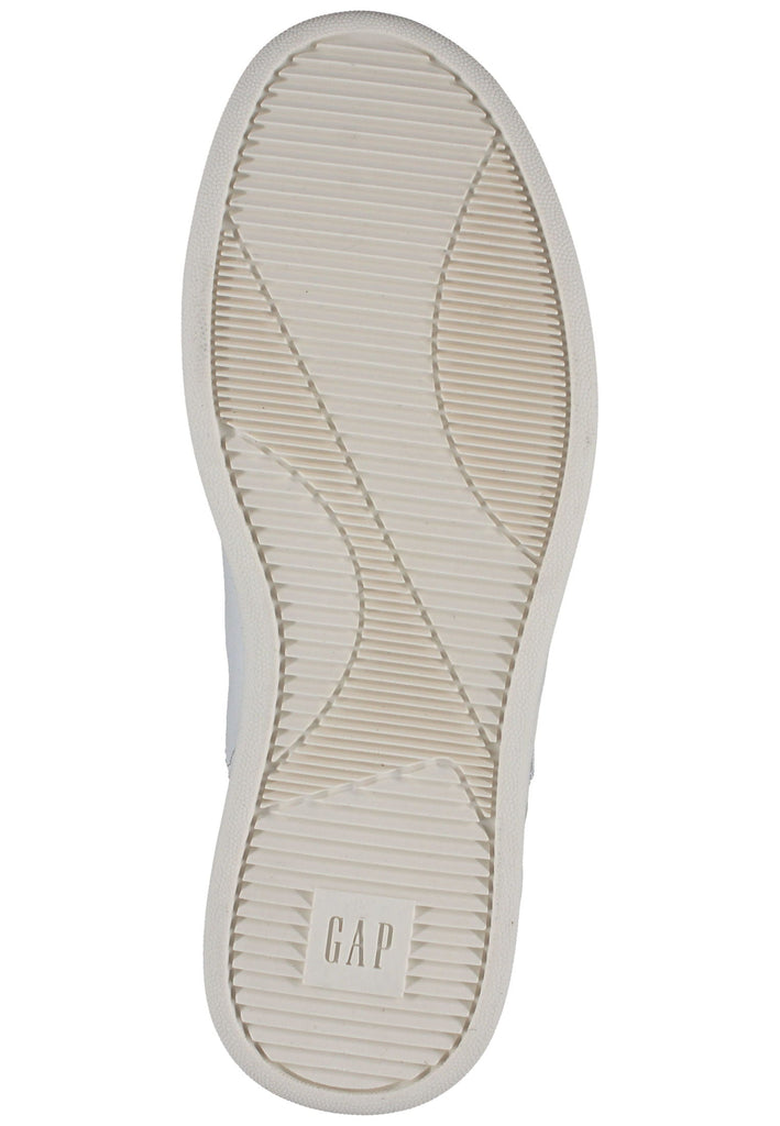 GAP Sneaker Lederimitat Weiß Kombi