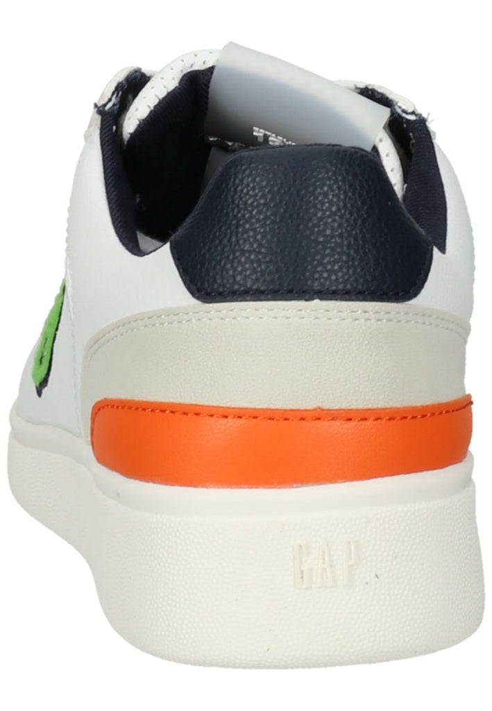 GAP Sneaker Lederimitat Weiß Kombi