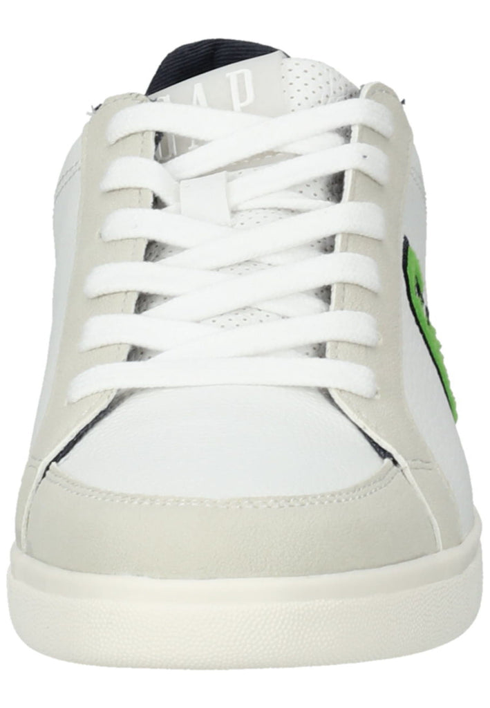 GAP Sneaker Lederimitat Weiß Kombi