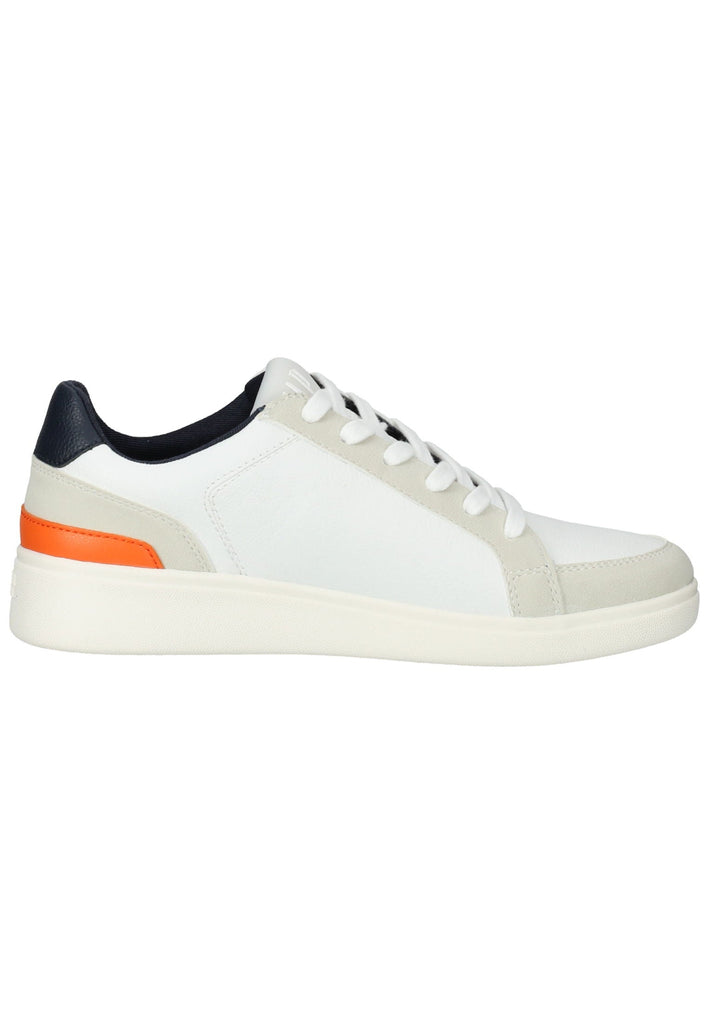 GAP Sneaker Lederimitat Weiß Kombi
