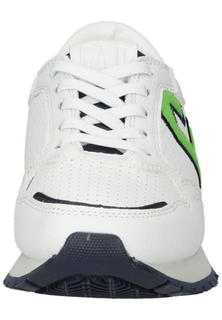 GAP Sneaker Lederimitat Weiß Kombi