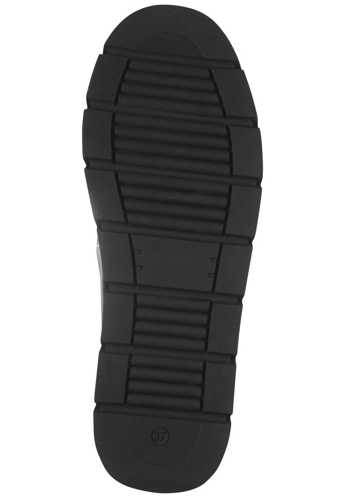 GAP Stiefelette Lederimitat/Textil Silber Warmfutter