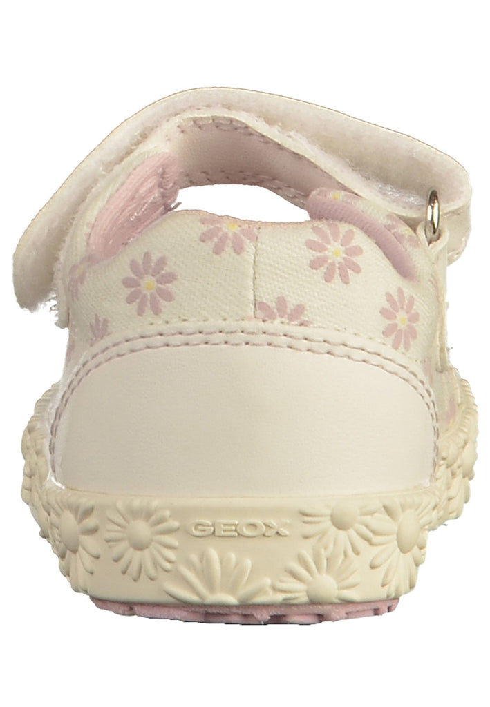Geox Ballerinas Canvas Weiß/Pink