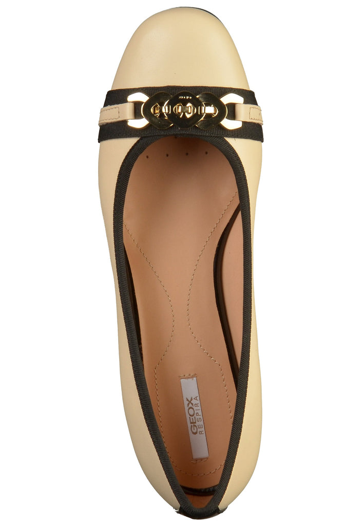 Geox Ballerinas Leder Cream