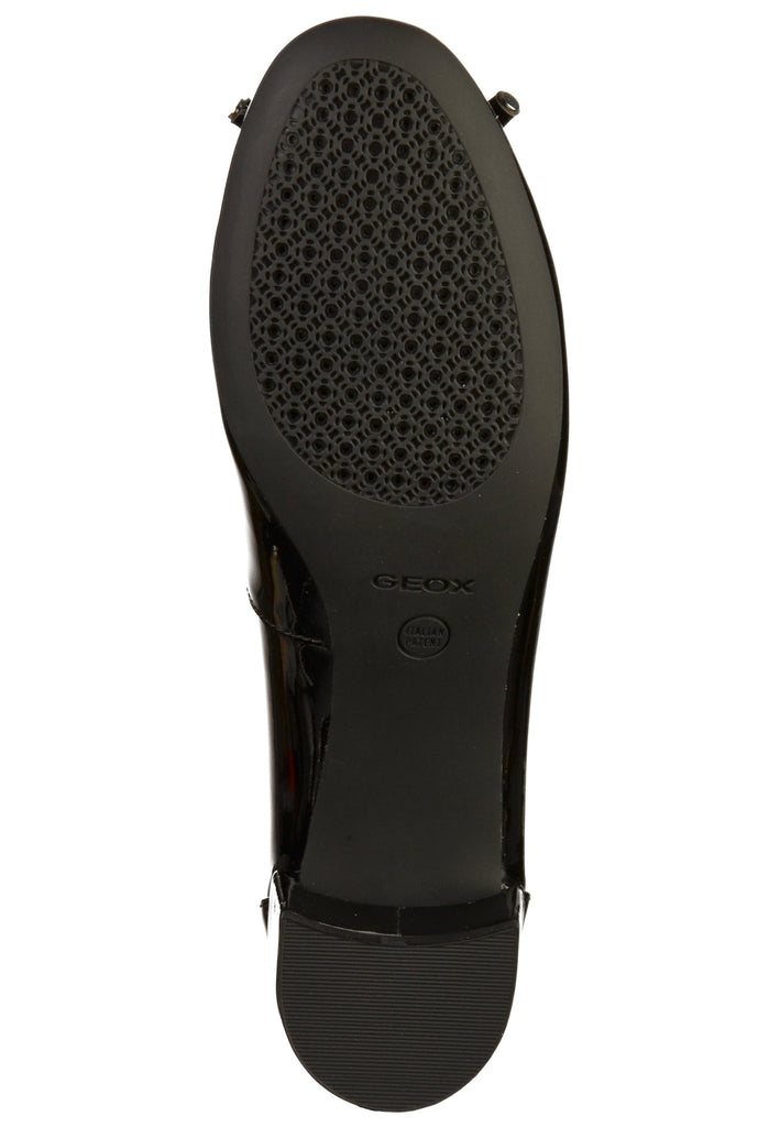 Geox Ballerinas Leder Schwarz