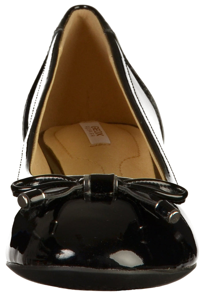 Geox Ballerinas Leder Schwarz