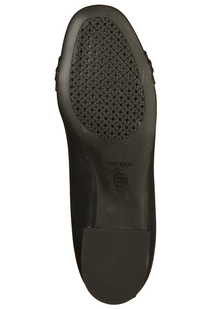 Geox Ballerinas Leder Schwarz
