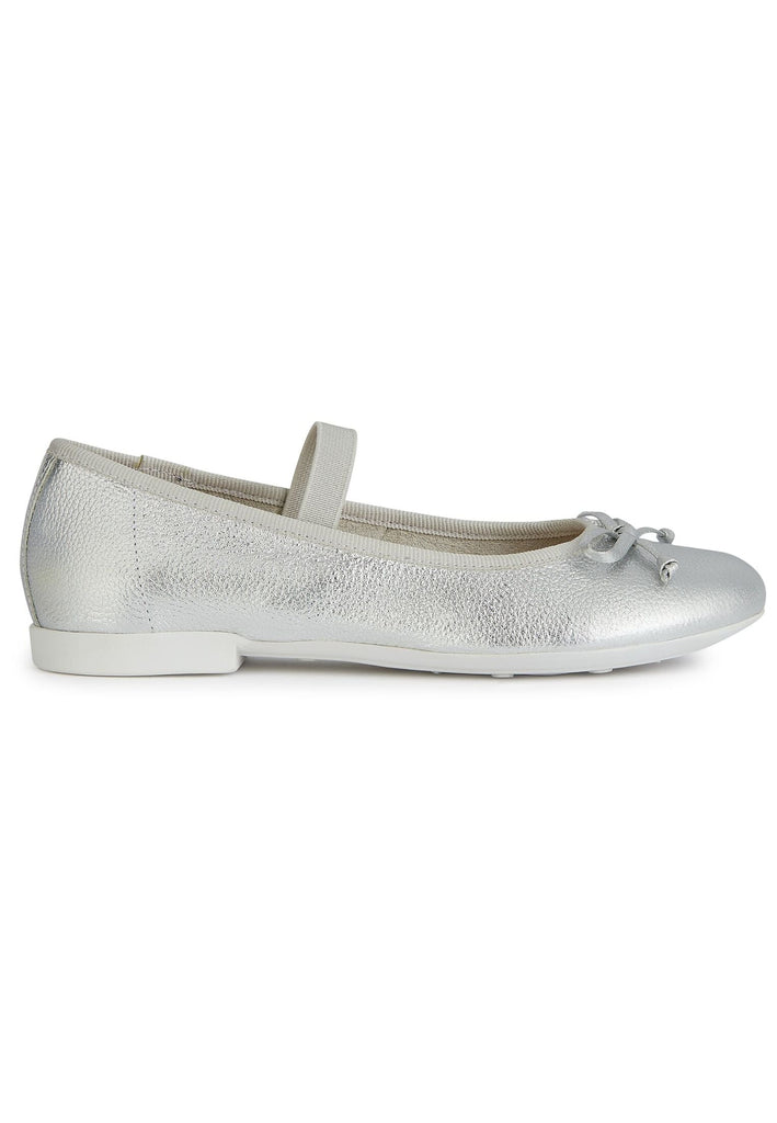 Geox Ballerinas Leder Silber