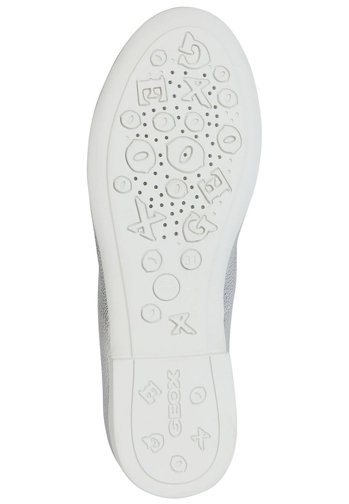 Geox Ballerinas Leder Silber