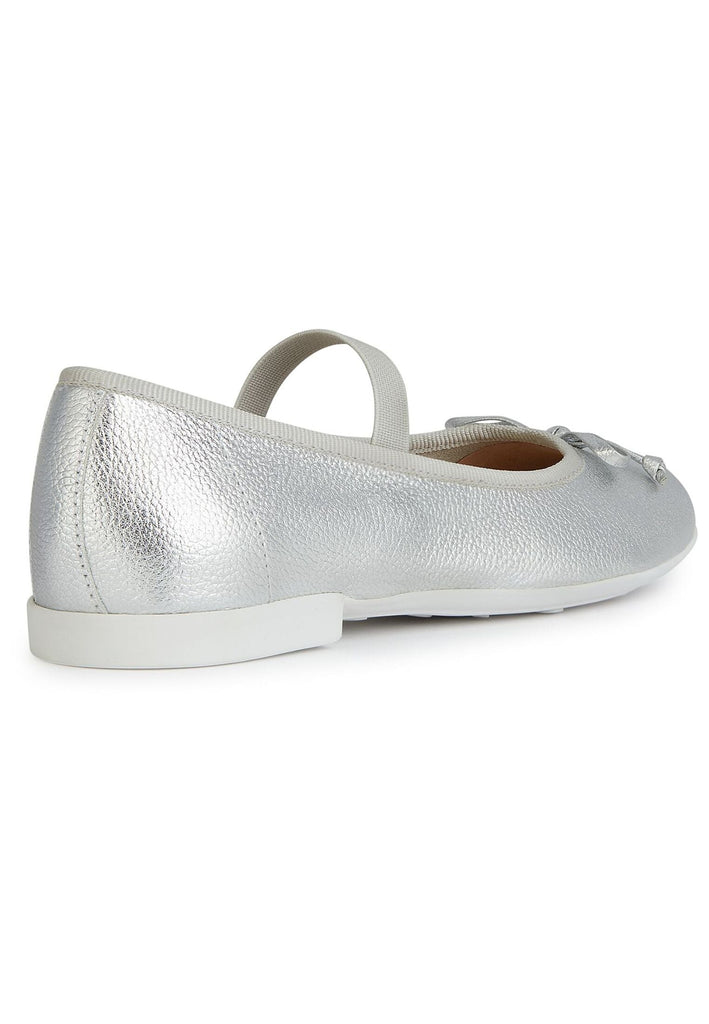 Geox Ballerinas Leder Silber