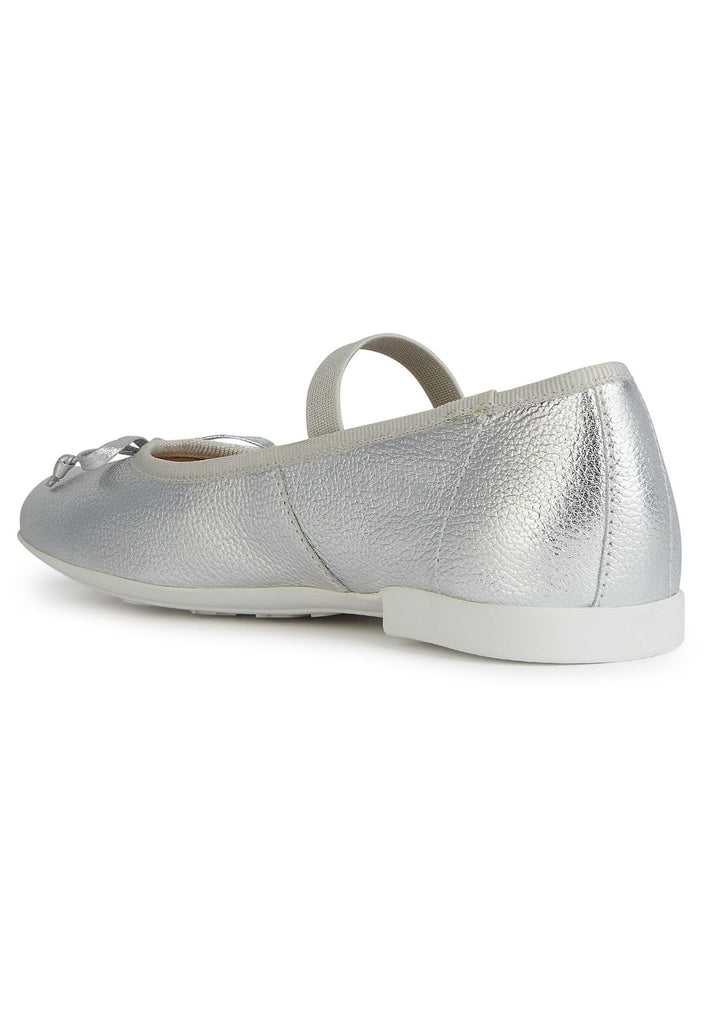 Geox Ballerinas Leder Silber