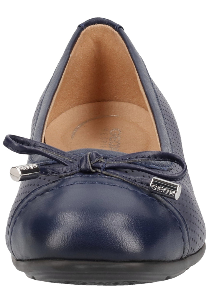 Geox Ballerinas Leder/Synthetik Blau
