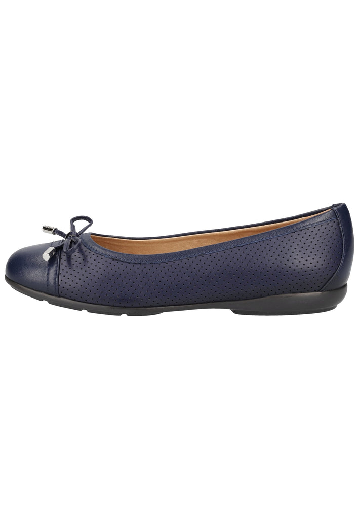 Geox Ballerinas Leder/Synthetik Blau