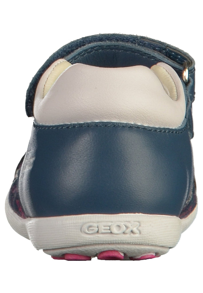 Geox Ballerinas Leder/Textil Blau