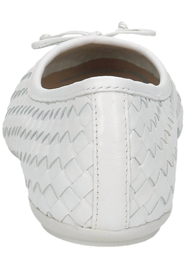 Geox Ballerinas Leder Weiß