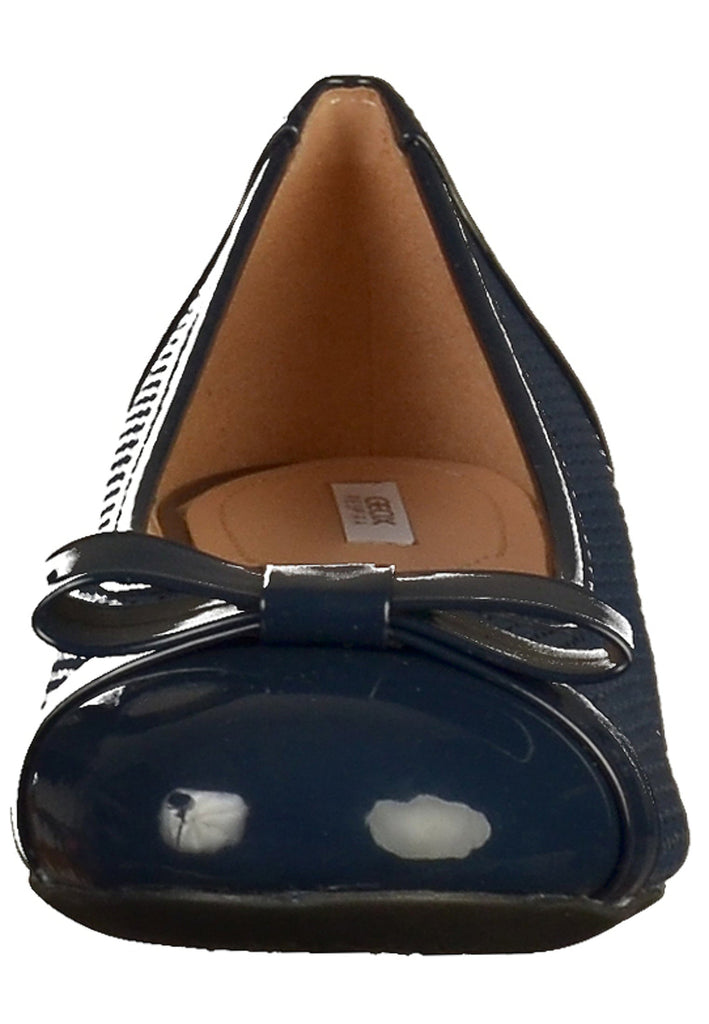 Geox Ballerinas Lederimitat Blau