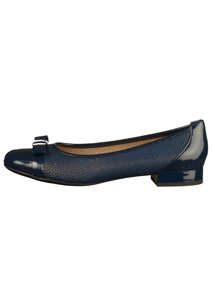 Geox Ballerinas Lederimitat Blau