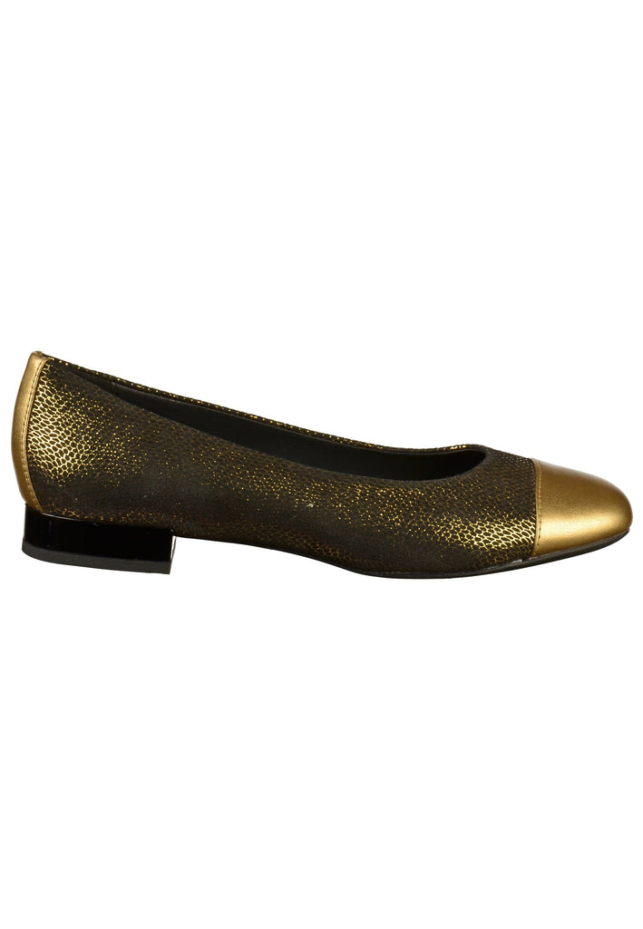 Geox Ballerinas Lederimitat Gold