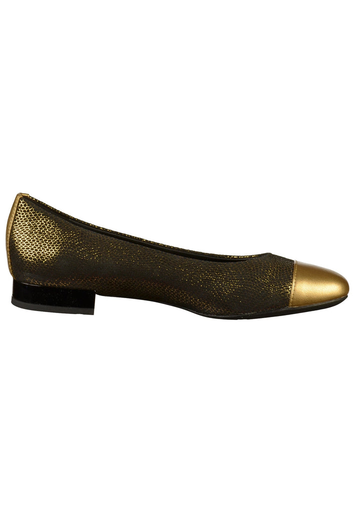 Geox Ballerinas Lederimitat Gold