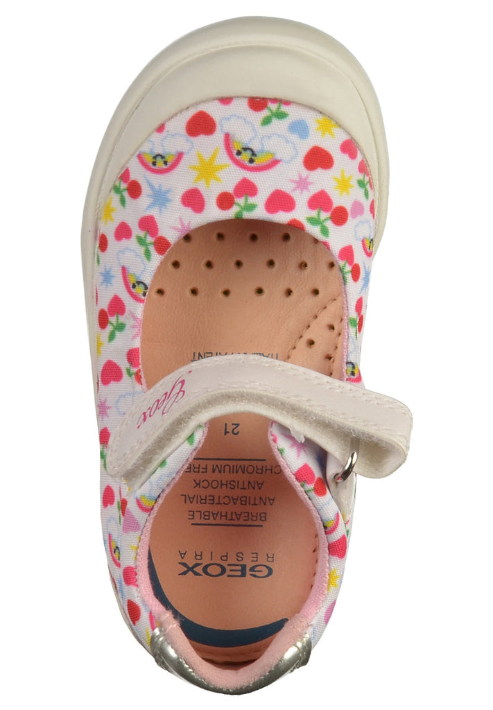 Geox Ballerinas Textil Weiß