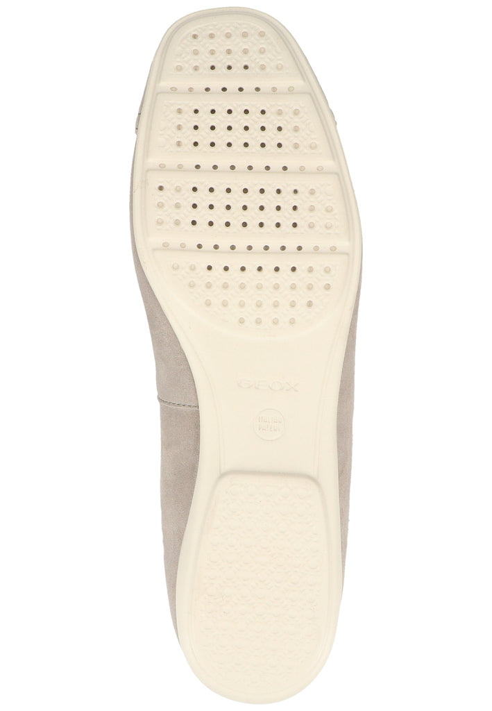 Geox Ballerinas Veloursleder Grau