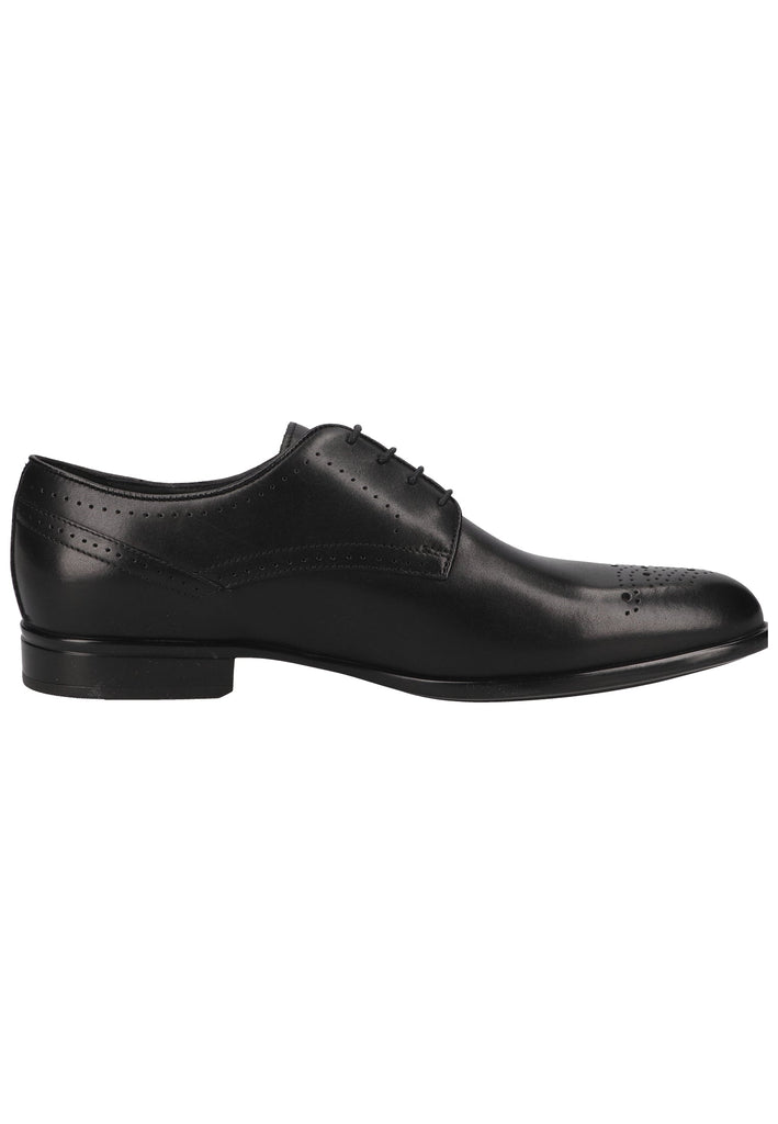 Geox Businessschuhe Glattleder Schwarz