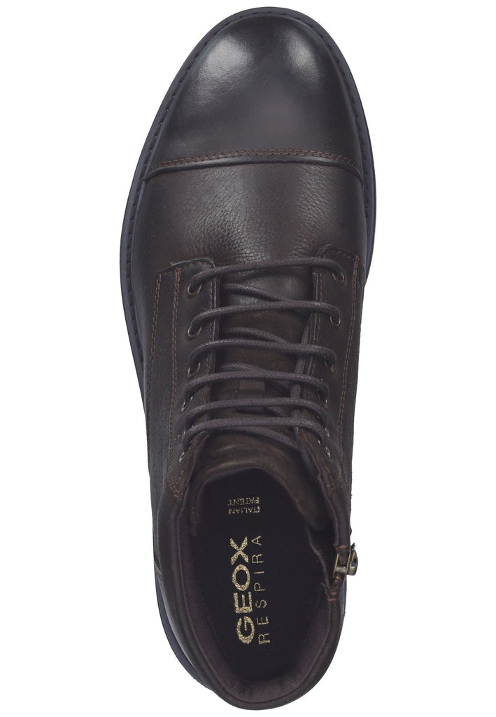 Geox Businessschuhe Leder Coffee