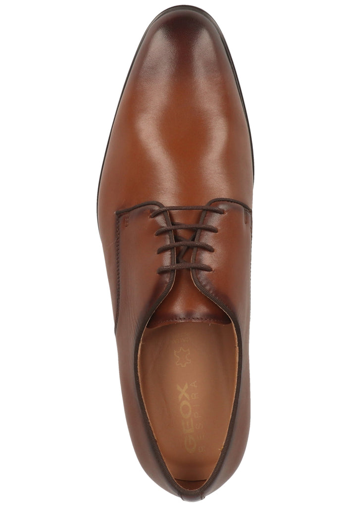 Geox Businessschuhe Leder Cognac