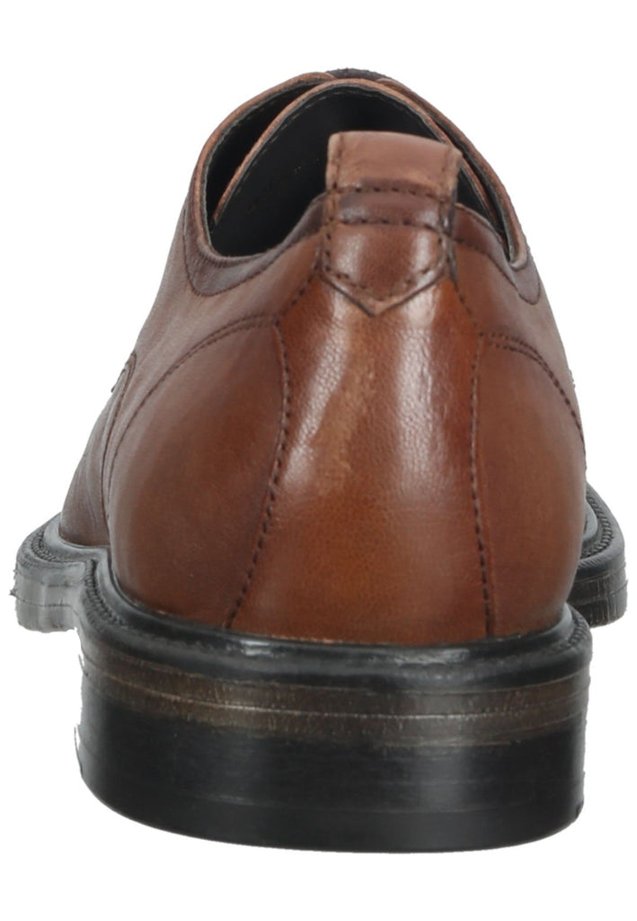 Geox Businessschuhe Nappaleder Cognac