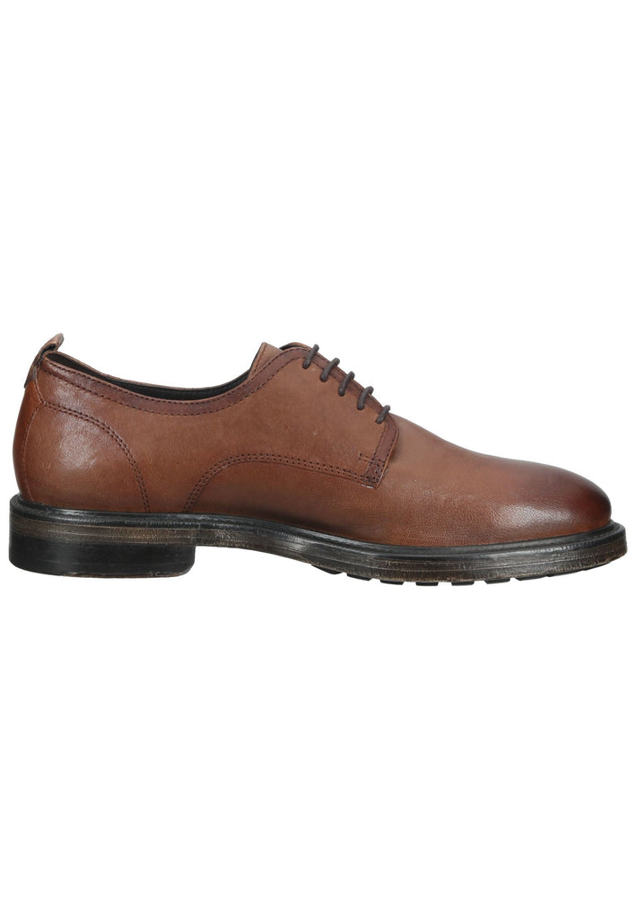 Geox Businessschuhe Nappaleder Cognac