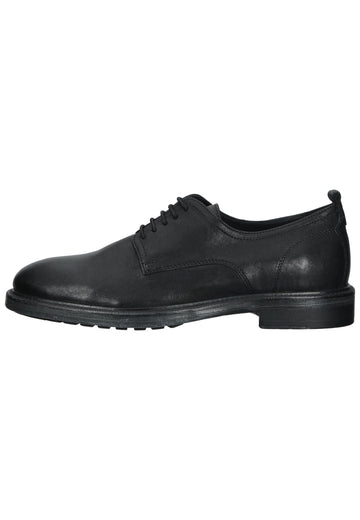 Halbschuhe Geox Businessschuhe Nappaleder Schwarz