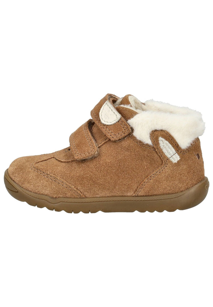 Halbschuhe Geox Halbschuhe Leder/Textil Whisky Warmfutter