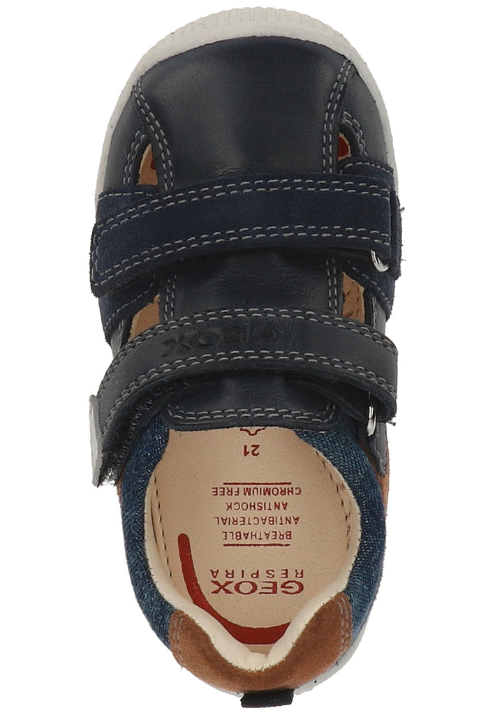 Geox Halbschuhe Leder Blau